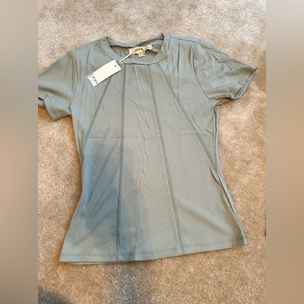 Sage green blouse